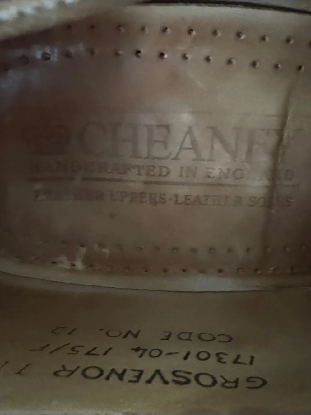 CHEANEY Suede Oxfords Made in England